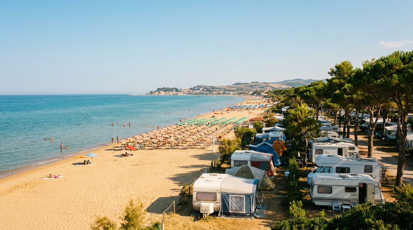 The best campsites on the Adriatic Coast (Italy) by reviews
