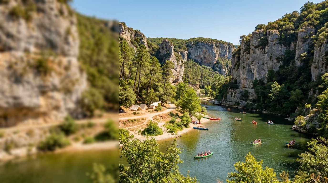 The best campsites in Ardèche (France) by reviews