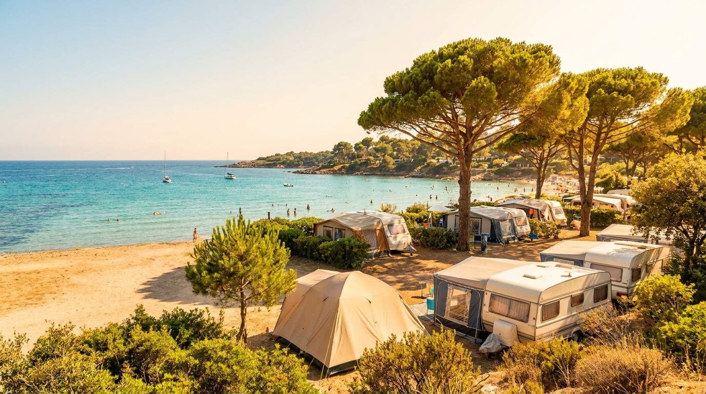 The best campsites in the Côte d'Azur (France) by reviews