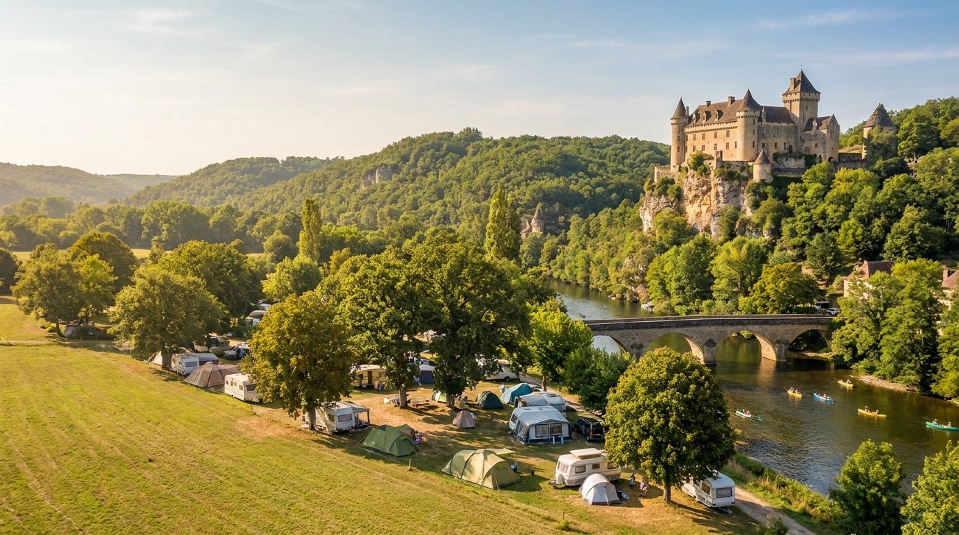 The best campsites in the Dordogne (France) by reviews