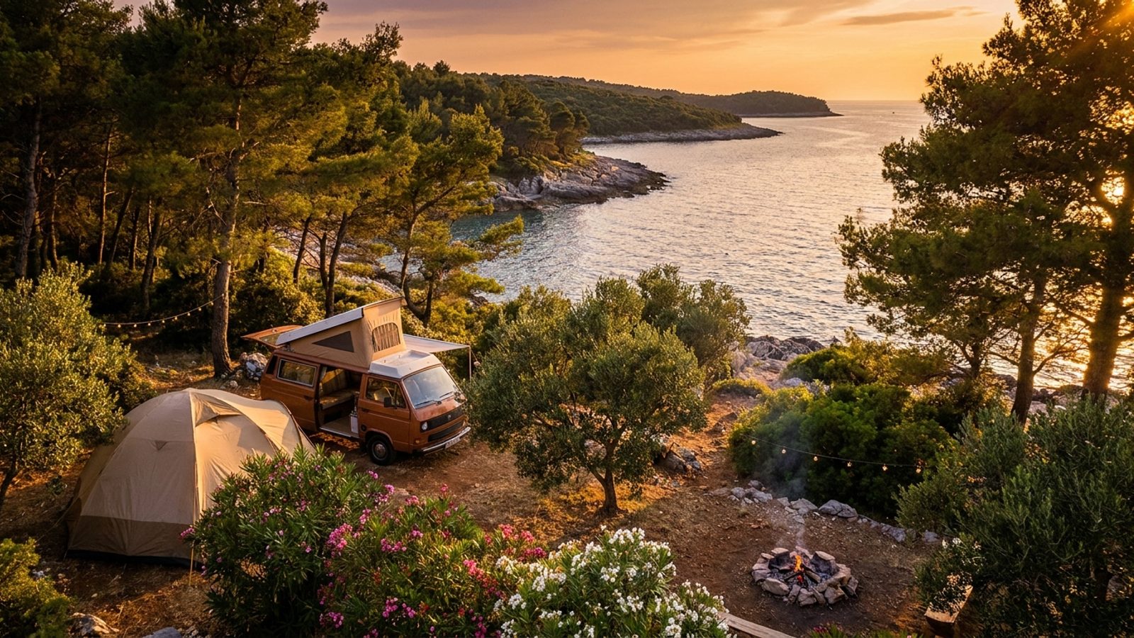 The best campsites in Istria by the sea