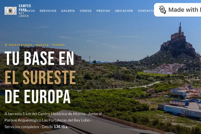 Camper Park Rey Lobo Murcia