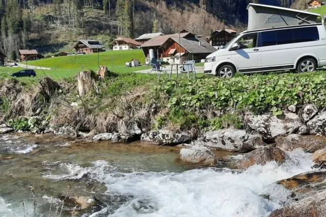 Gastlosen Camp Area Jaun Zeltplatz