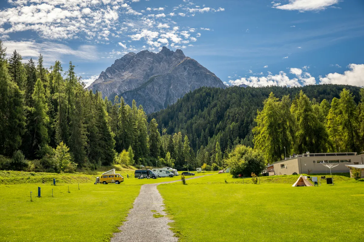 Stellplatz Scuol
