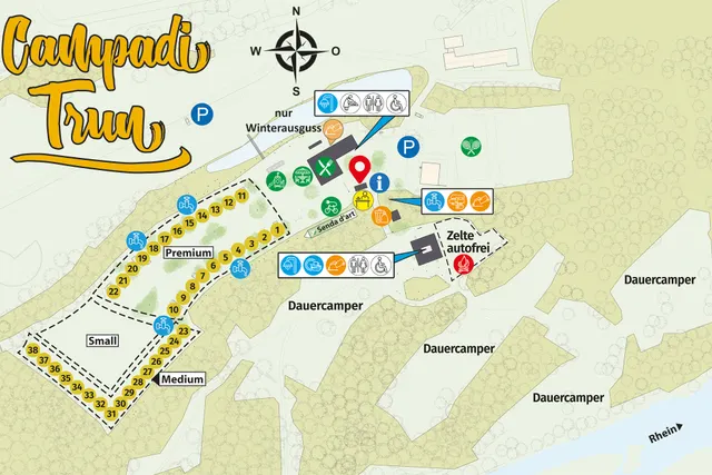 Campingplatz Trun