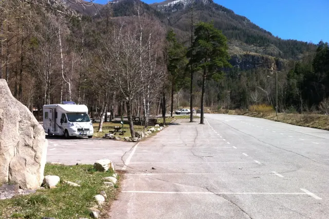Aire camping-cars de Colmars-les-Alpes