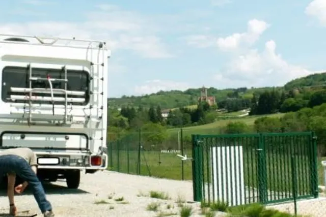 Aire Camping-Cars de Saint Bonnet de Valclérieux