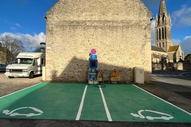 Aire de stationnement pour camping-car - Langrune-sur-Mer