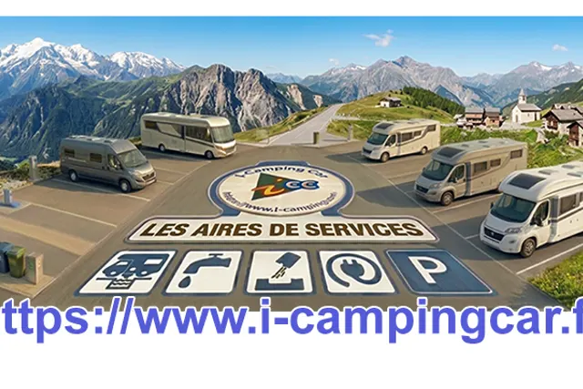 Aire camping-car Chaudes Aigues
