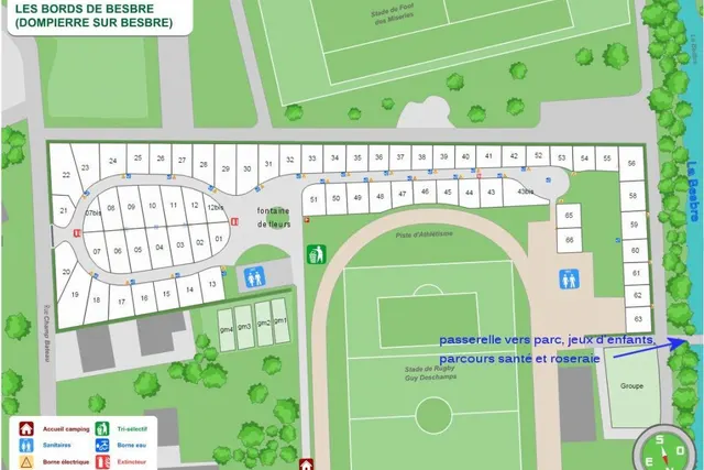 Camping municipal "Les Bords de Besbre"