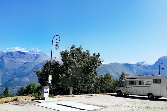 Aire de camping-car Auris en Oisans