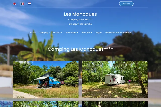 Camping naturiste Les Manoques