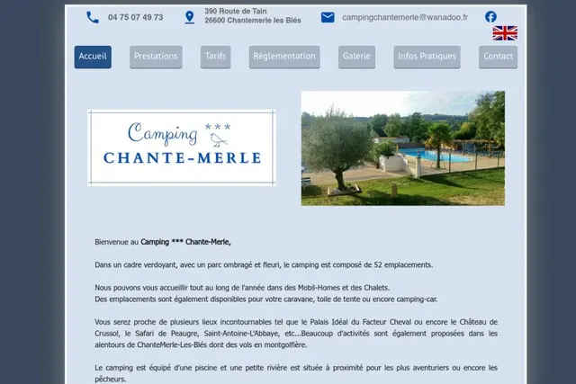 Camping Chante-Merle