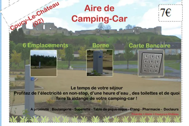 Aire de Camping-Cars Coucy-le-Château