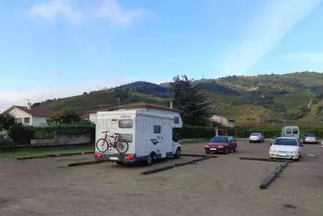 Aire camping car Cornas