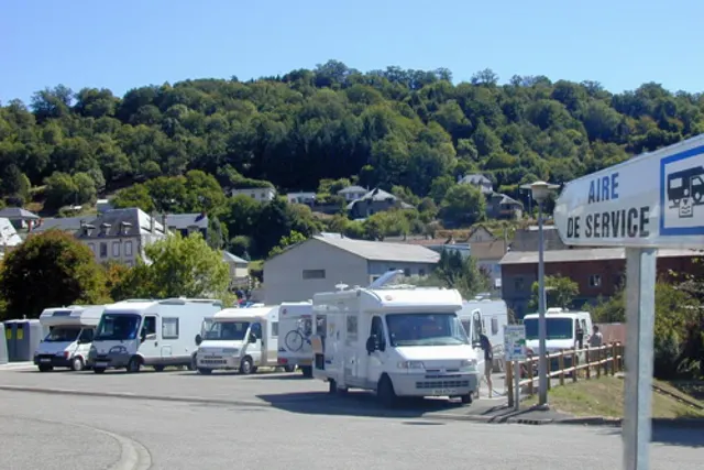 Aire Camping-car Bort-les-Orgues