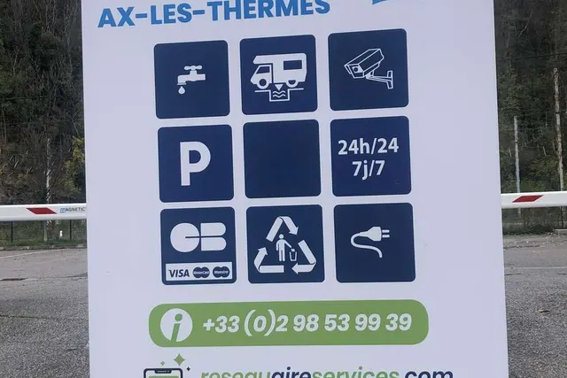 Parking de la gare Ax-les-Thermes