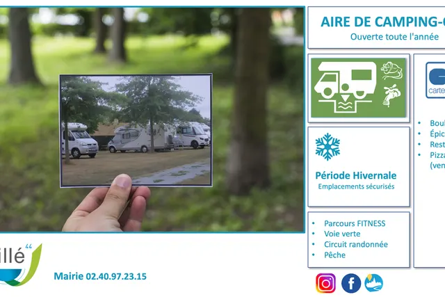 Aire camping-cars Teillé