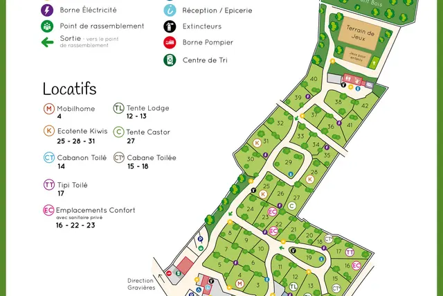 Camping la Châtaigneraie