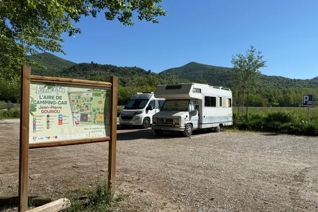 Aire de camping-car de Malijai