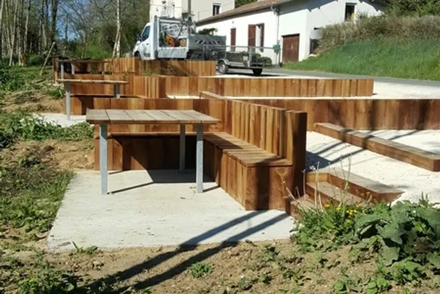Aire de Camping-Car de Lavardac