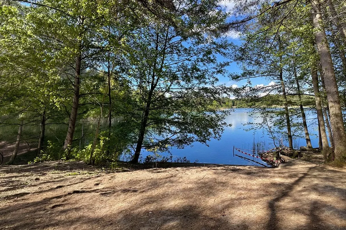 Wald- und Naturcampingplatz am Tonsee Süd