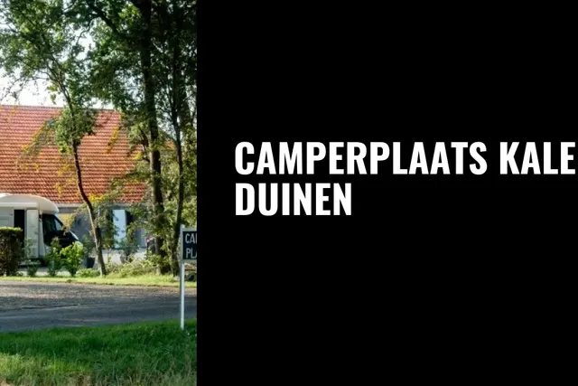 Camperplaats Kale Duinen