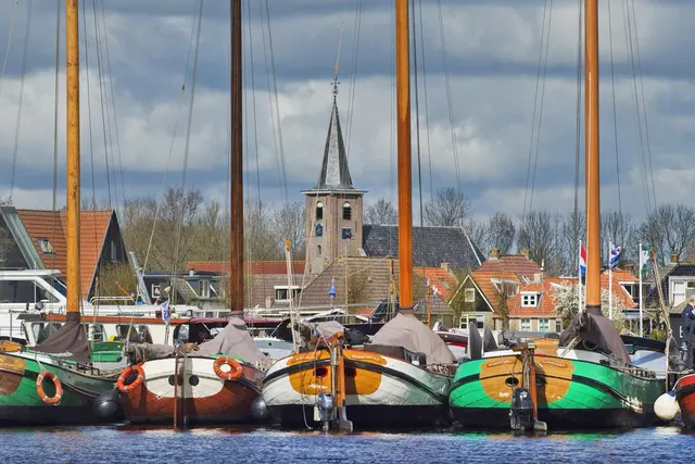 Camperplaats jachthaven Earnewâld
