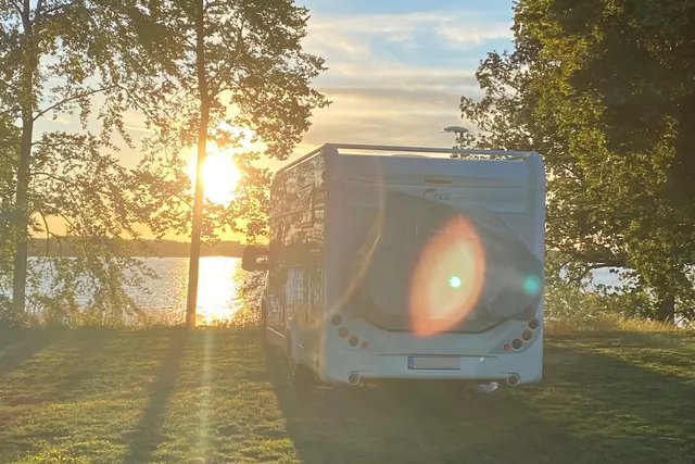 Ställplats Skeda Strand