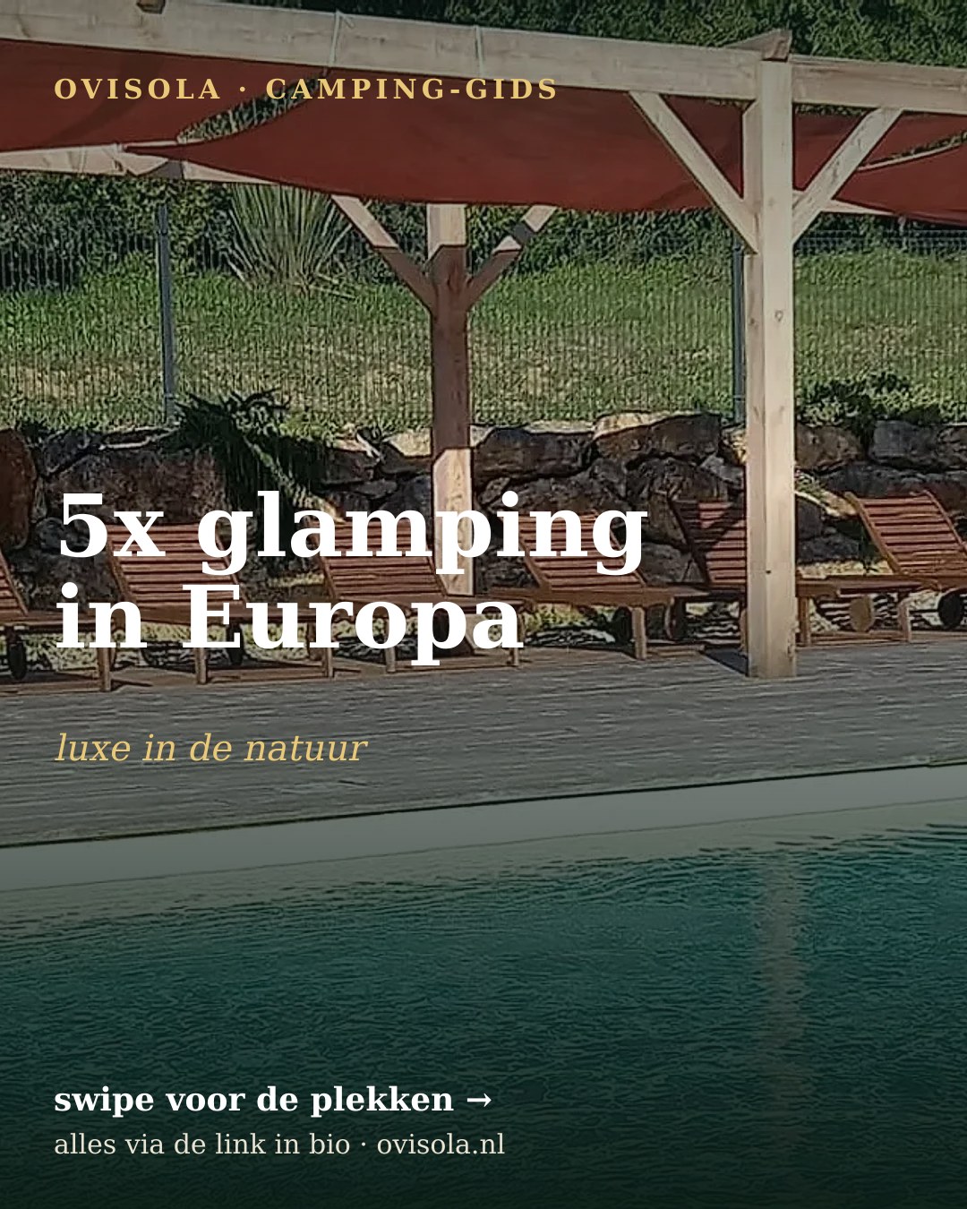 5x glamping in Europa