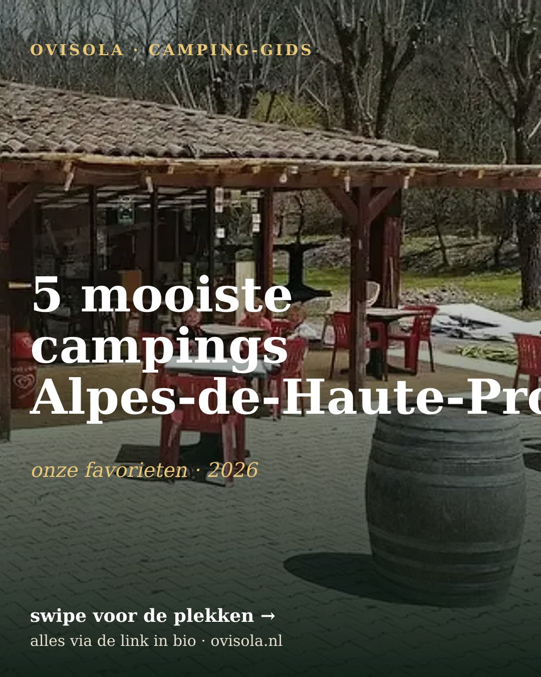 5 mooiste campings Alpes-de-Haute-Provence