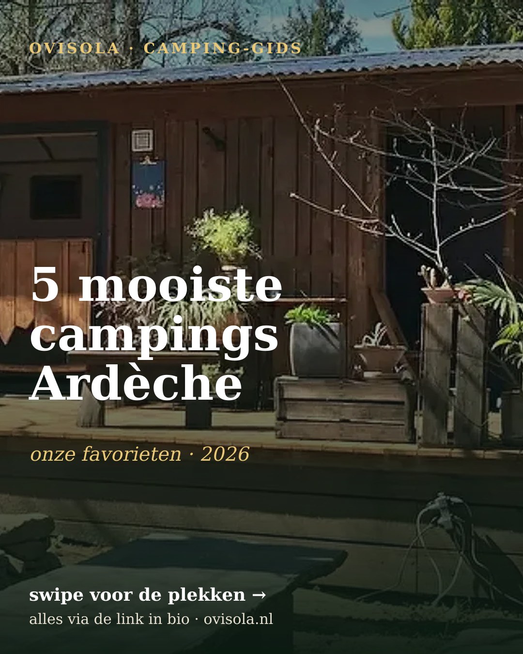 5 mooiste campings Ardèche