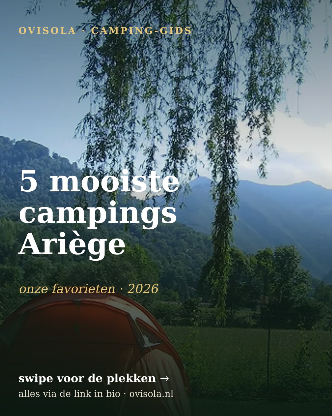 5 mooiste campings Ariège