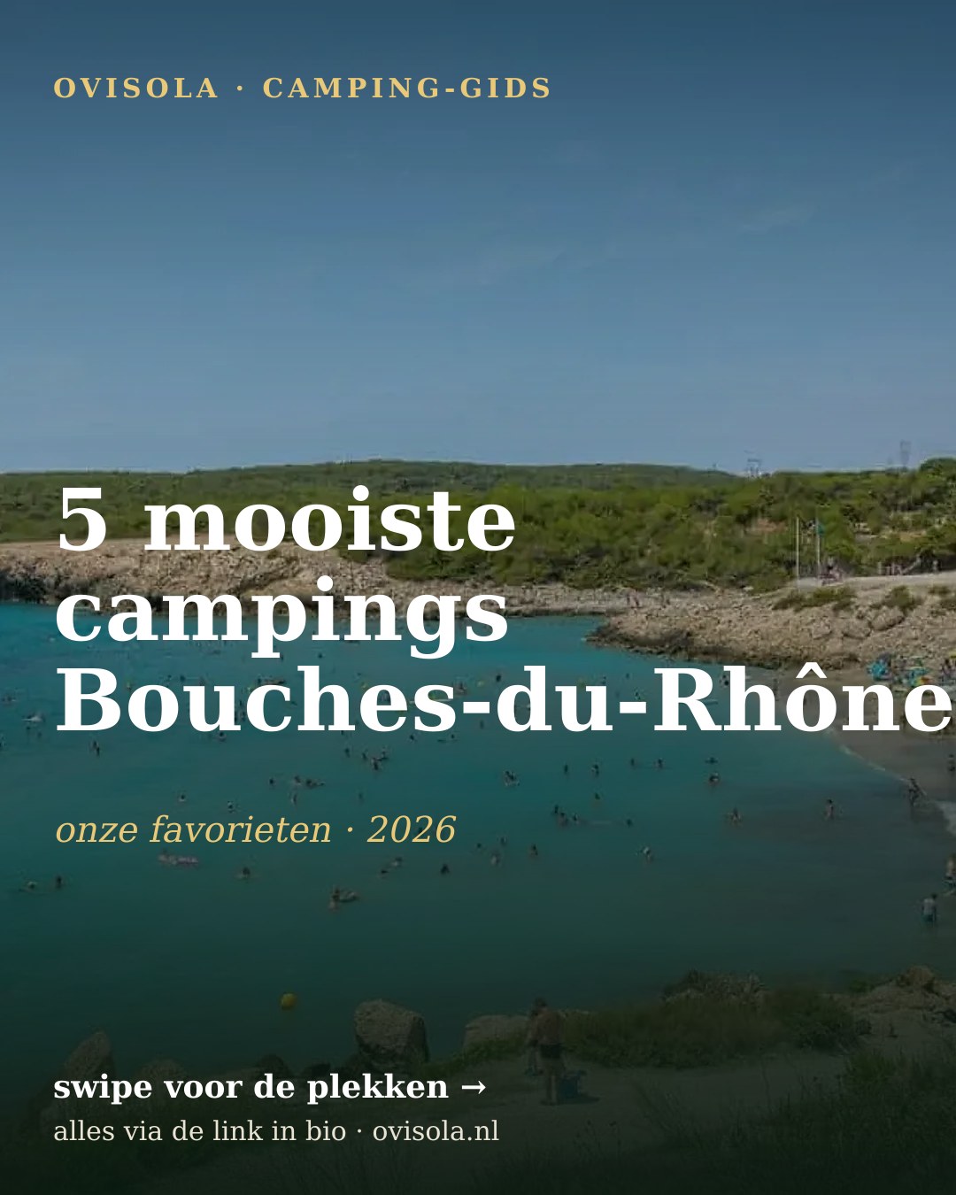 5 mooiste campings Bouches-du-Rhône