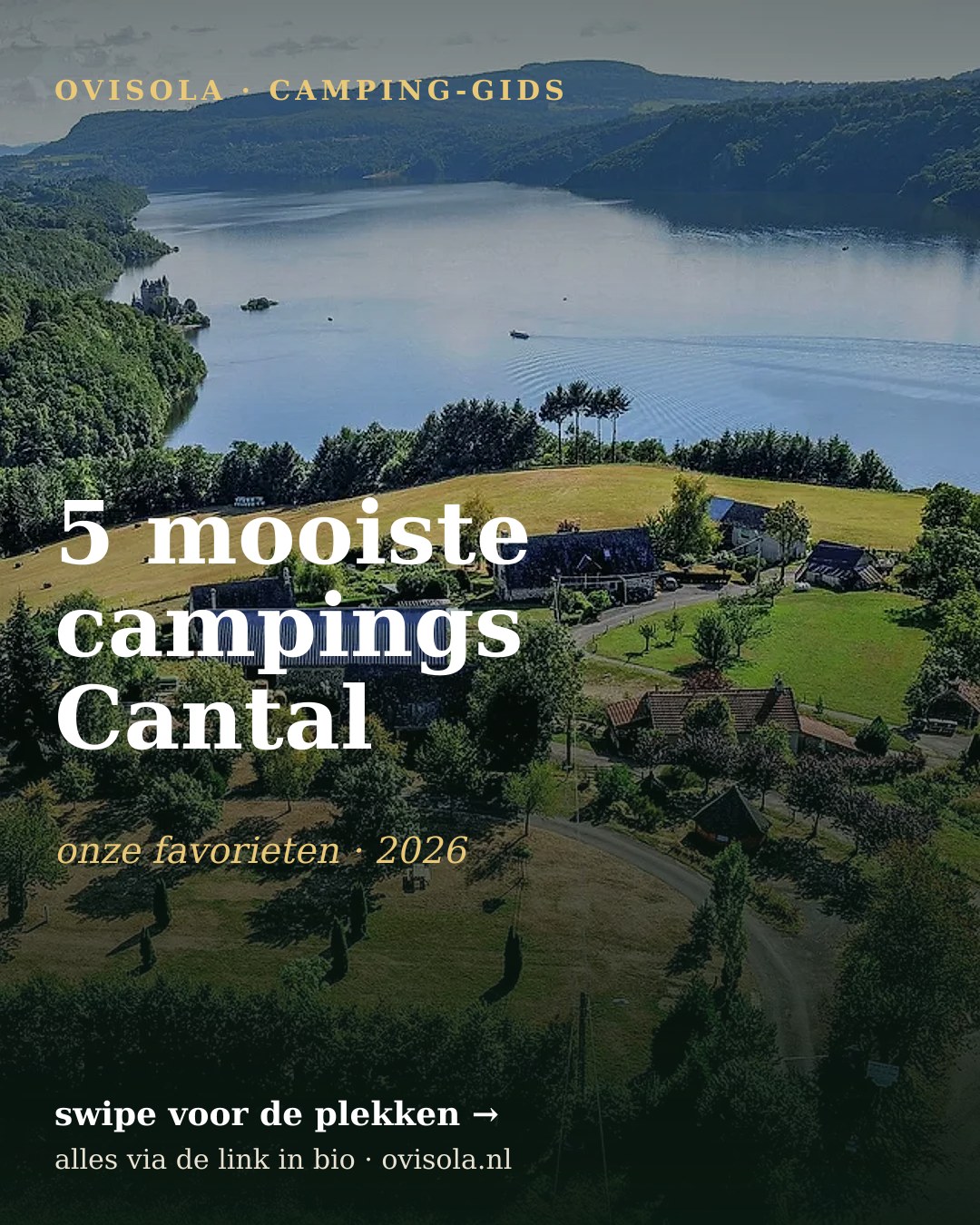 5 mooiste campings Cantal