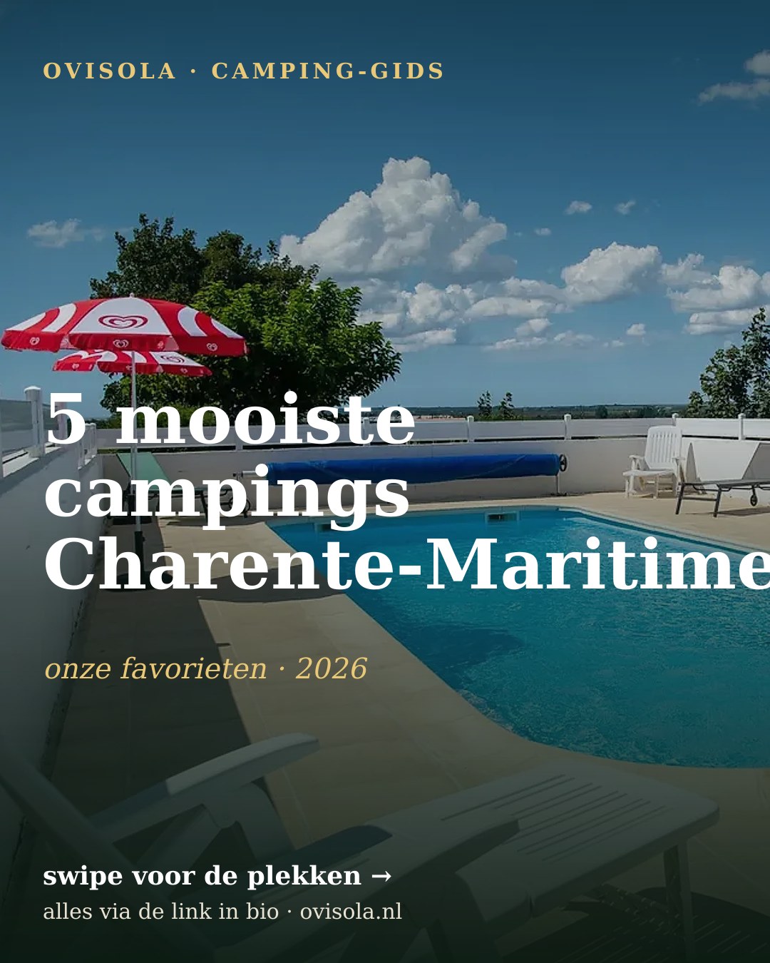 5 mooiste campings Charente-Maritime