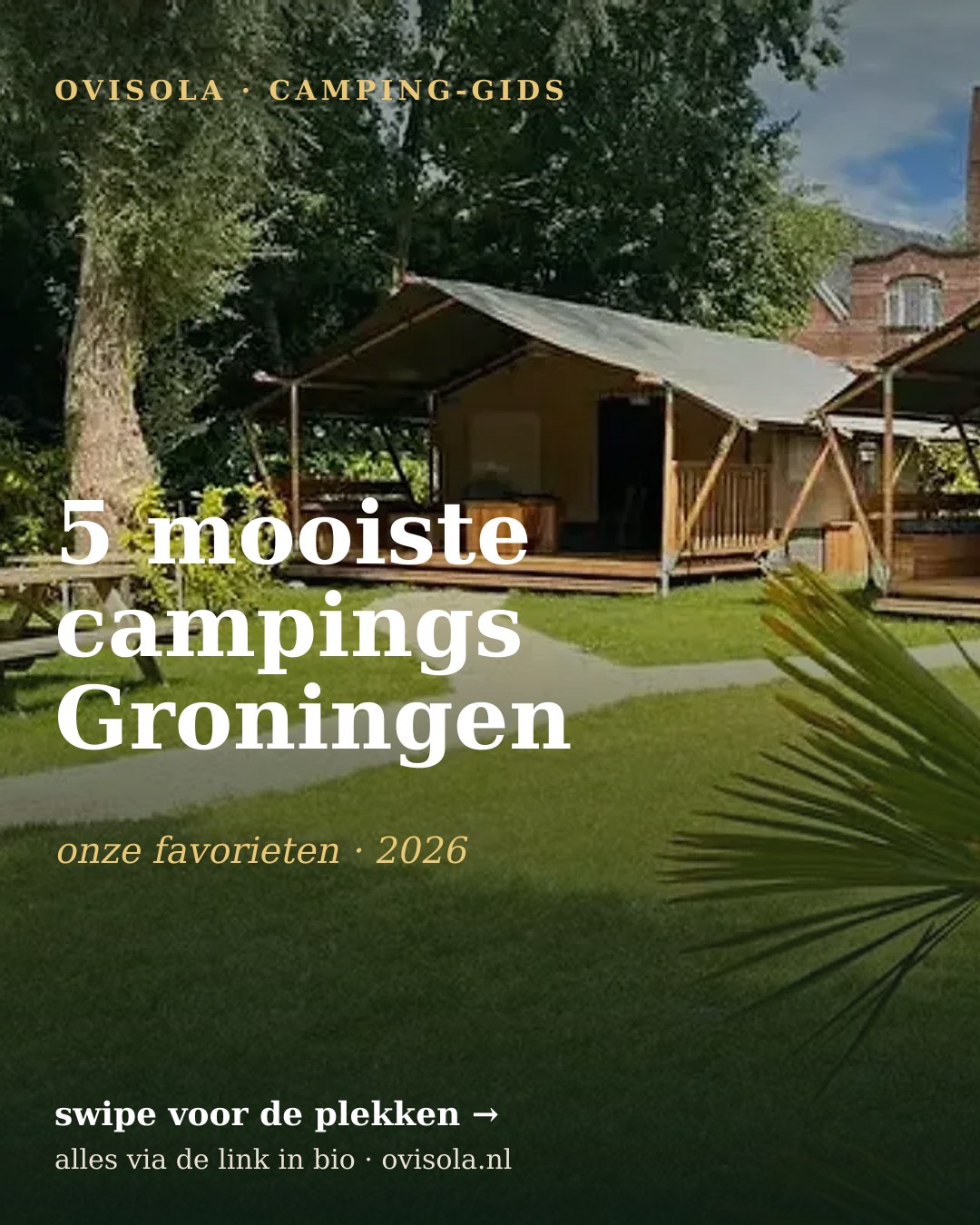 5 mooiste campings Groningen