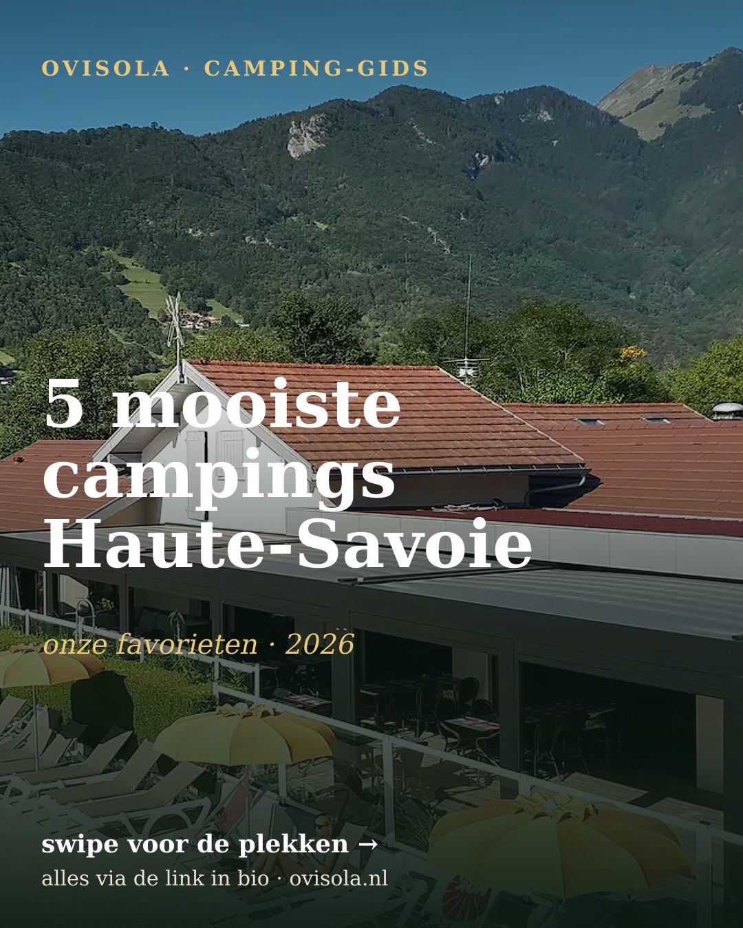 5 mooiste campings Haute-Savoie