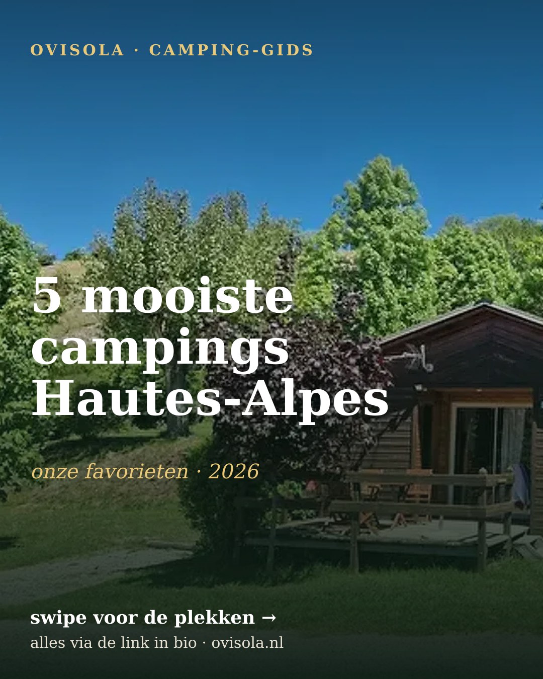 5 mooiste campings Hautes-Alpes