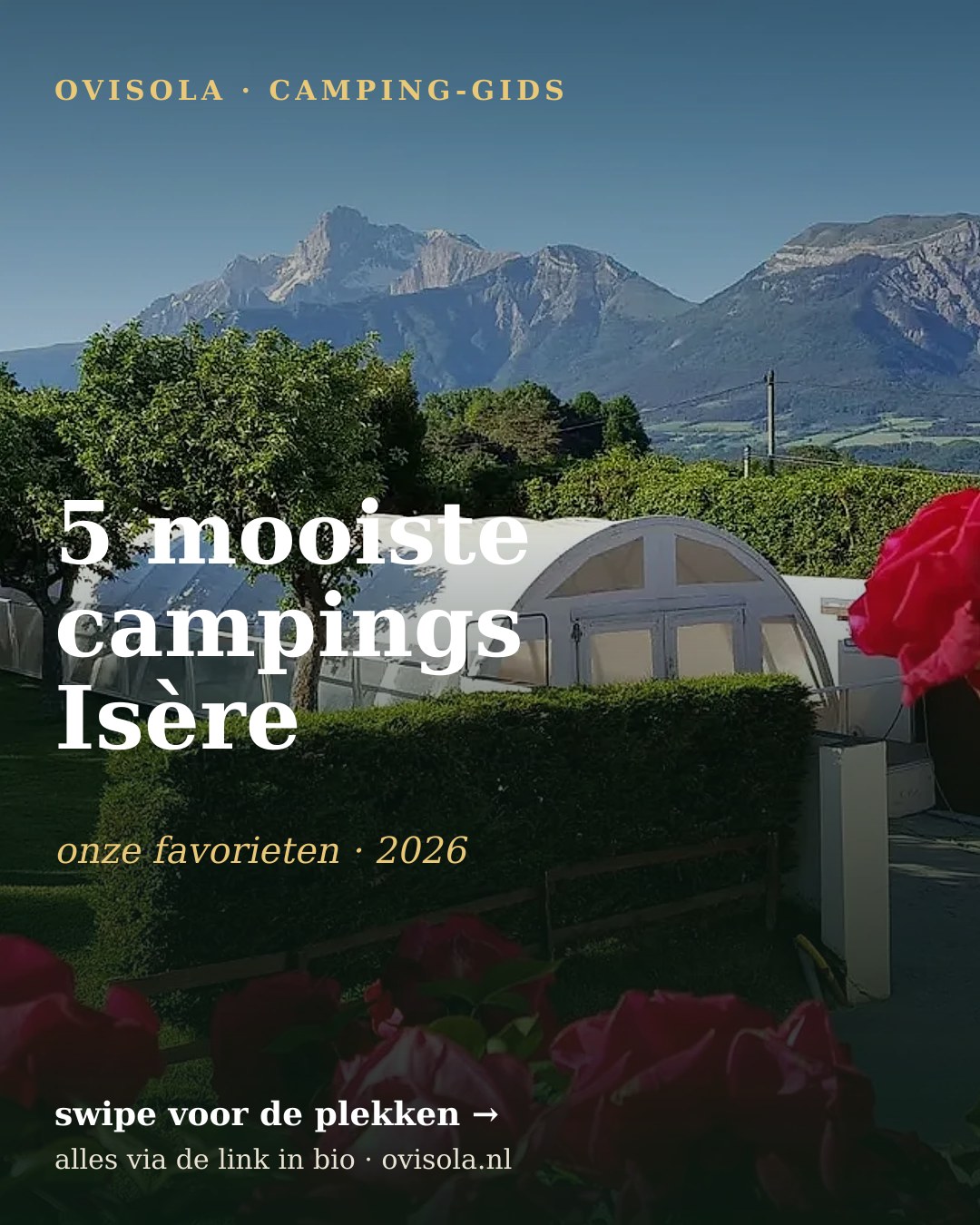 5 mooiste campings Isère