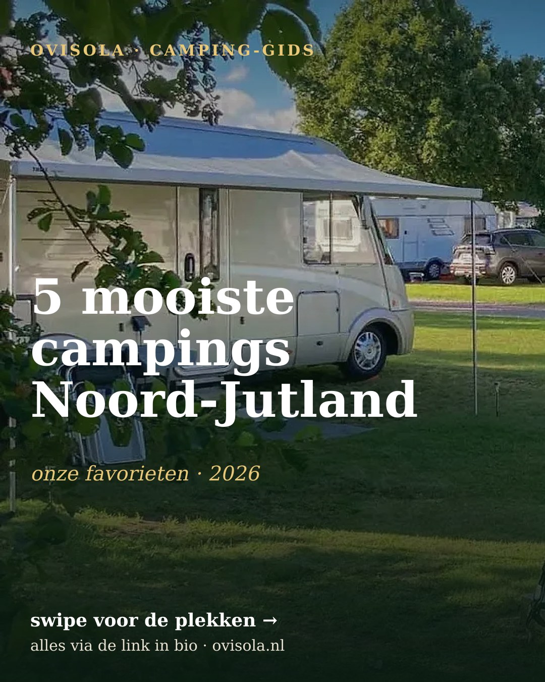 5 mooiste campings Noord-Jutland