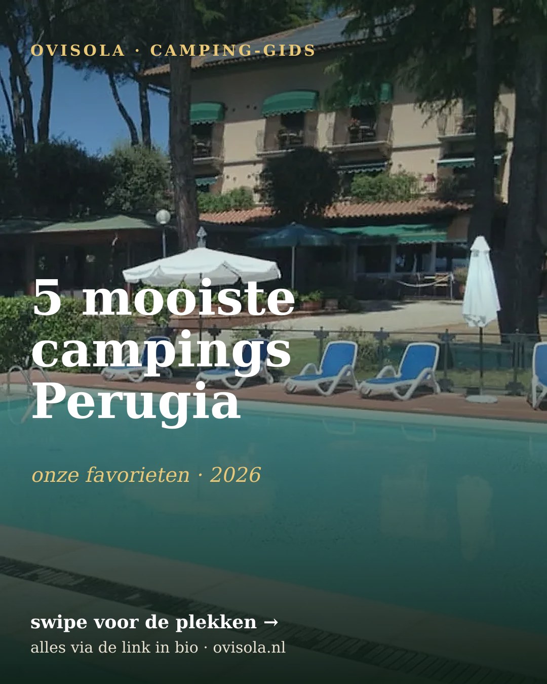 5 mooiste campings Perugia