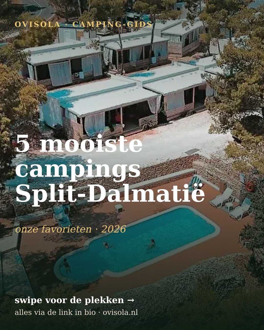 5 mooiste campings Split-Dalmatië