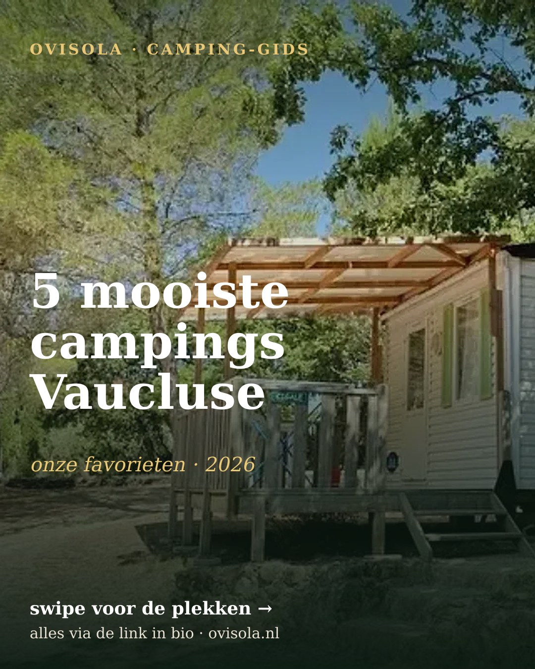 5 mooiste campings Vaucluse
