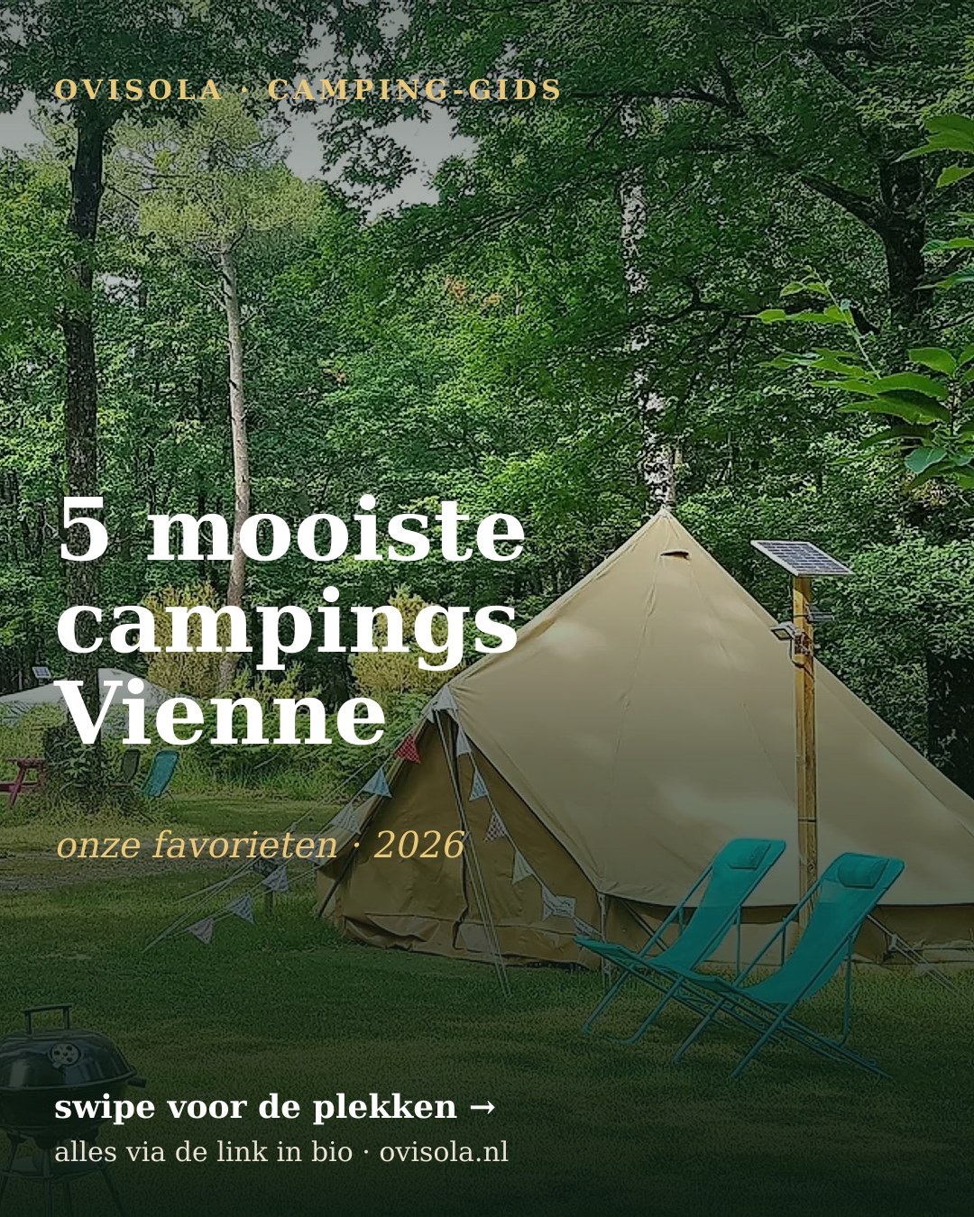 5 mooiste campings Vienne