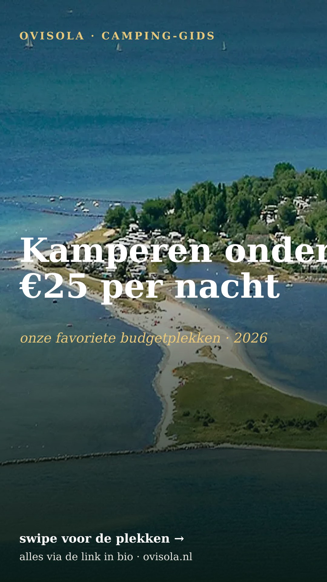 Kamperen onder €25 per nacht 💶