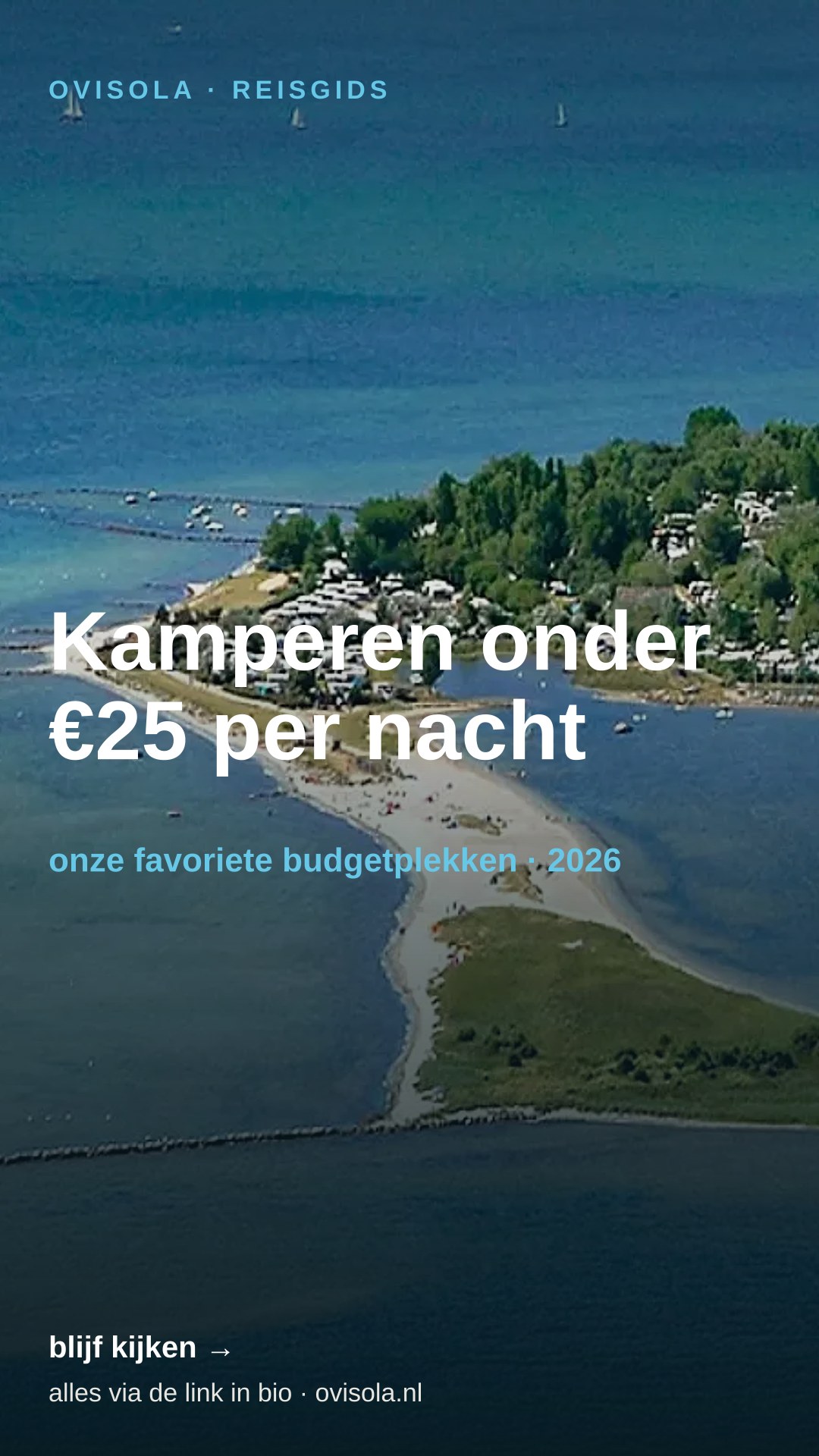 Kamperen onder €25 per nacht 💶