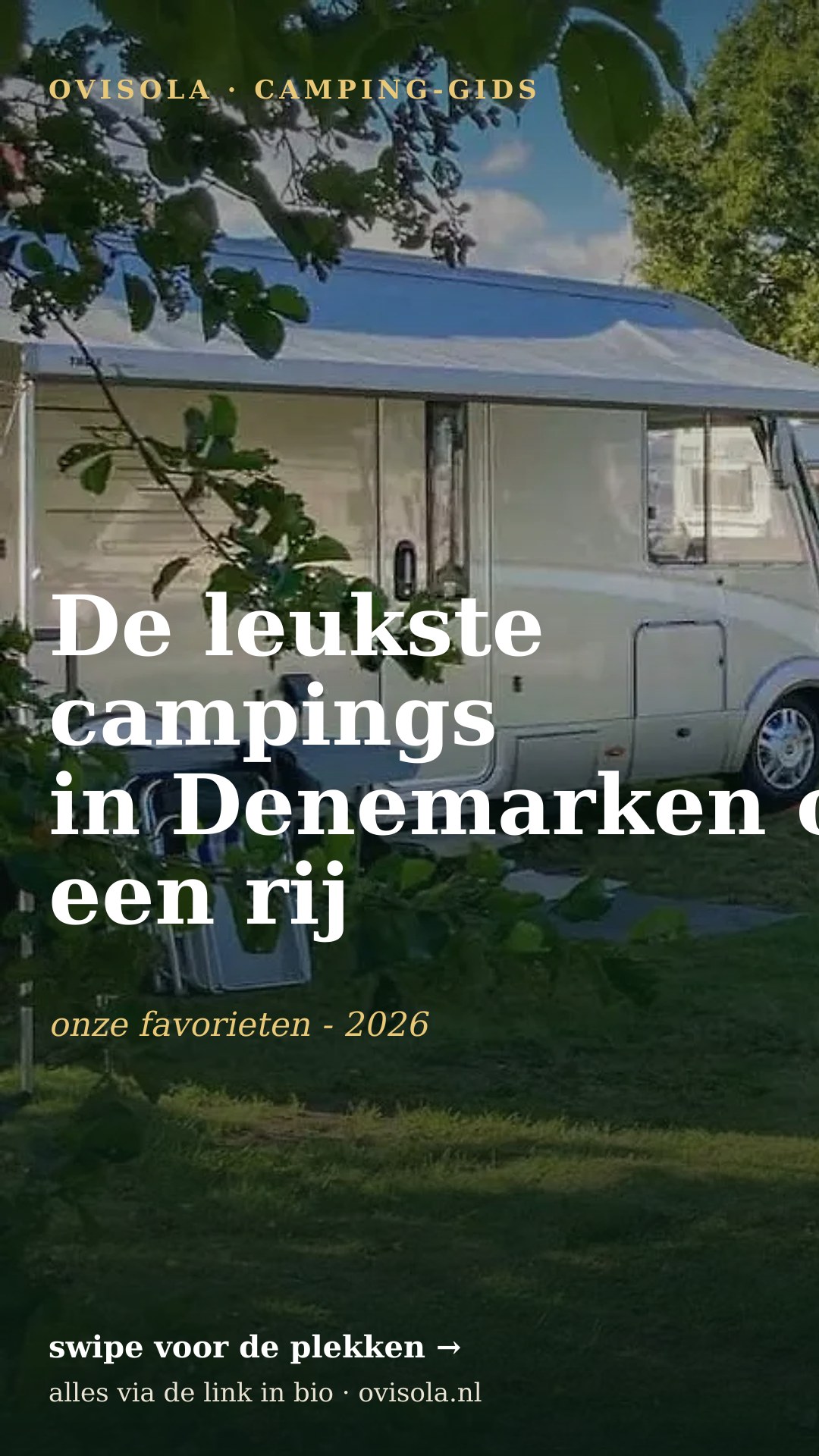 De leukste campings in Denemarken op een rij