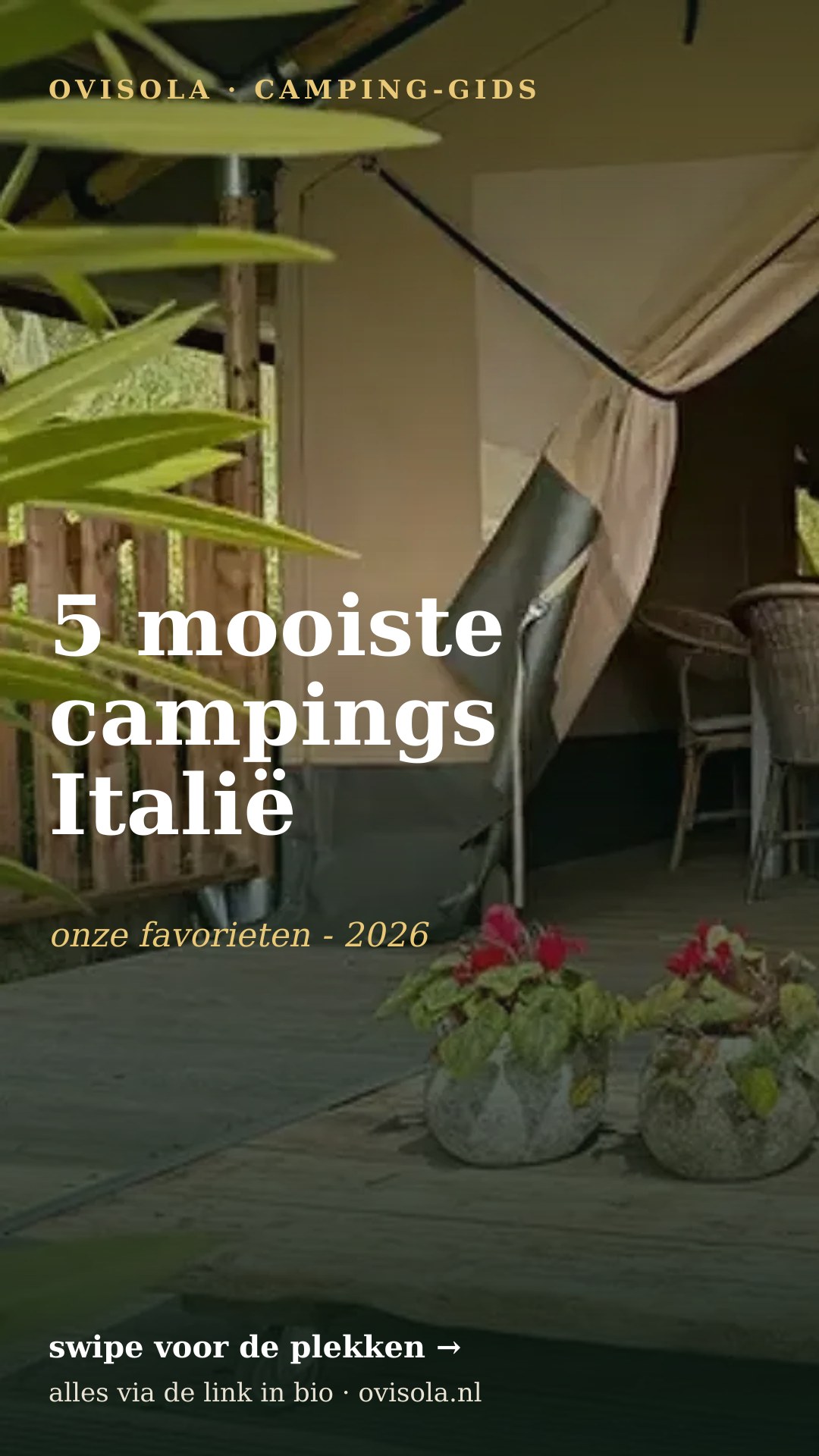 5 mooiste campings Italië