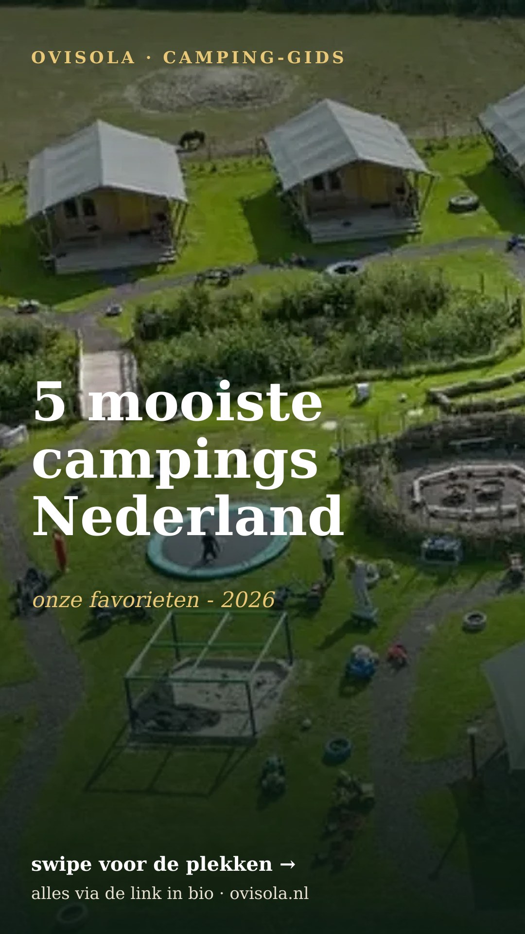5 mooiste campings Nederland